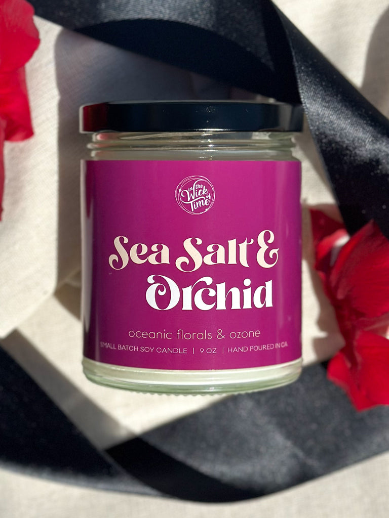 Sea Salt & Orchid Candle
