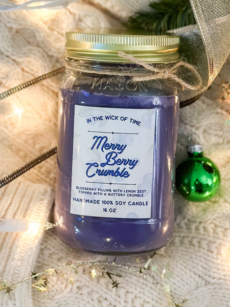 Merry Berry Crumble Candle - 16 oz