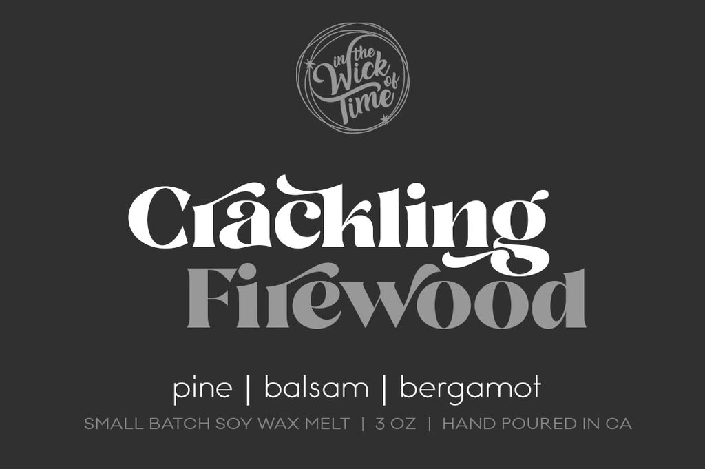 Crackling Firewood Wax Melt