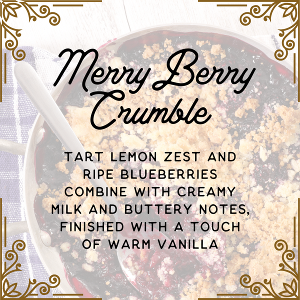 Merry Berry Crumble Candle - 16 oz