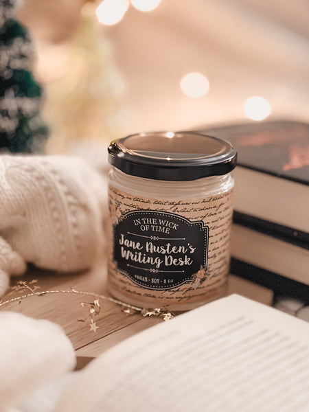 Jane Austen's Writing Desk Candle