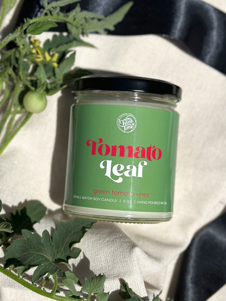 Tomato Leaf Candle